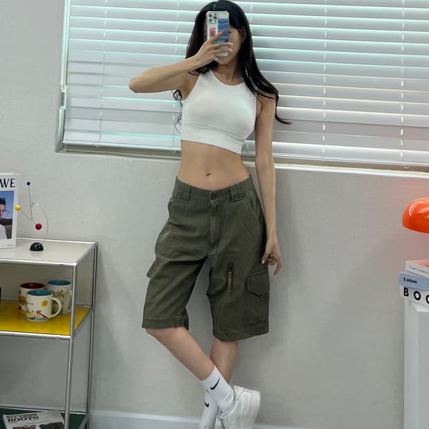 (허단39)유니크 카고팬츠-M2358