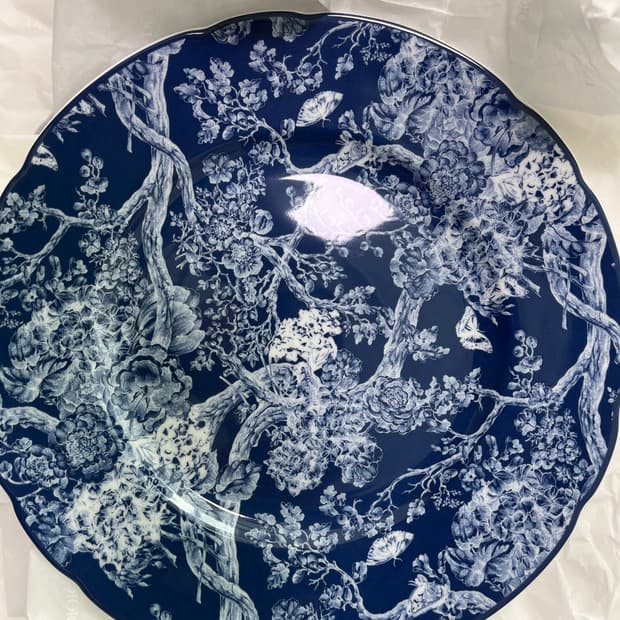 디올 뜨왈드주이 접시 2p 세트 새상품