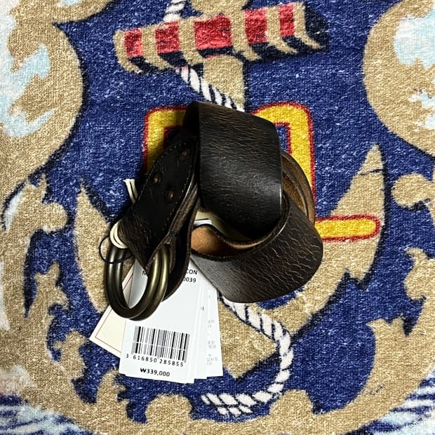 RRL 더블O링 벨트 더블알엘