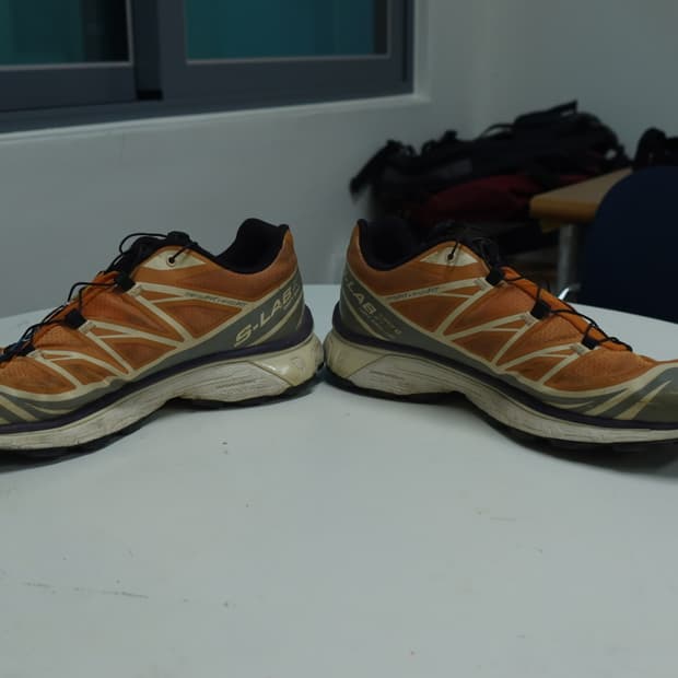 살로몬 xt-6 오렌지 295