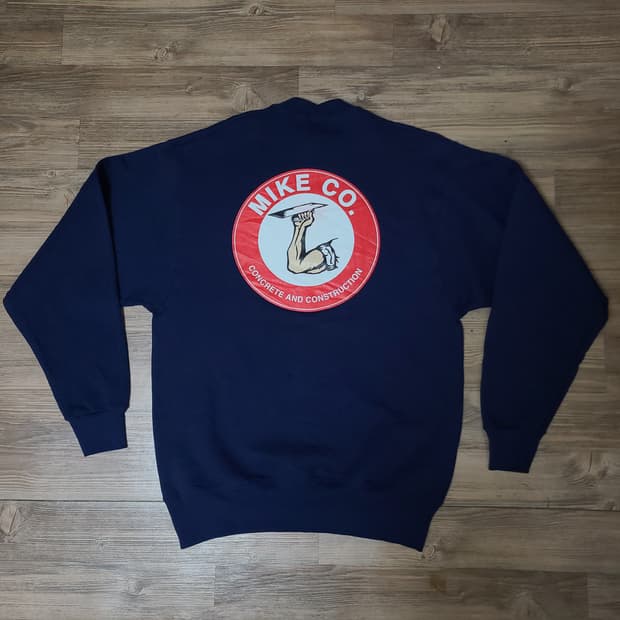 [L 데드스탁] 90sUSA 빈티지 네이비 스웻셔츠 맨투맨