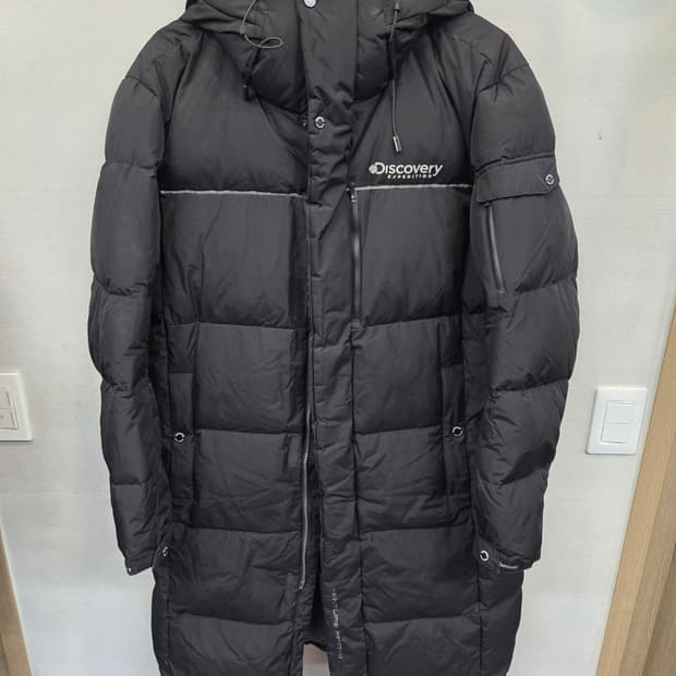 디스커버리 벤치 파카 롱패딩 105