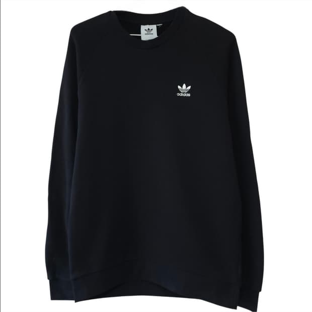 아디다스 파이어버드 맨투맨블랙 100-105 남여검정