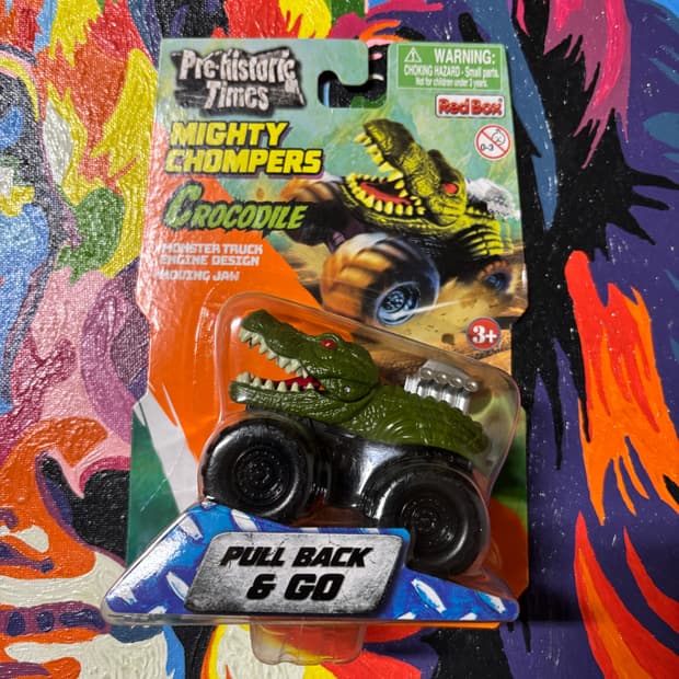 미개봉) 악어 풀백미니카 장난감 피규어 인테리어 소품