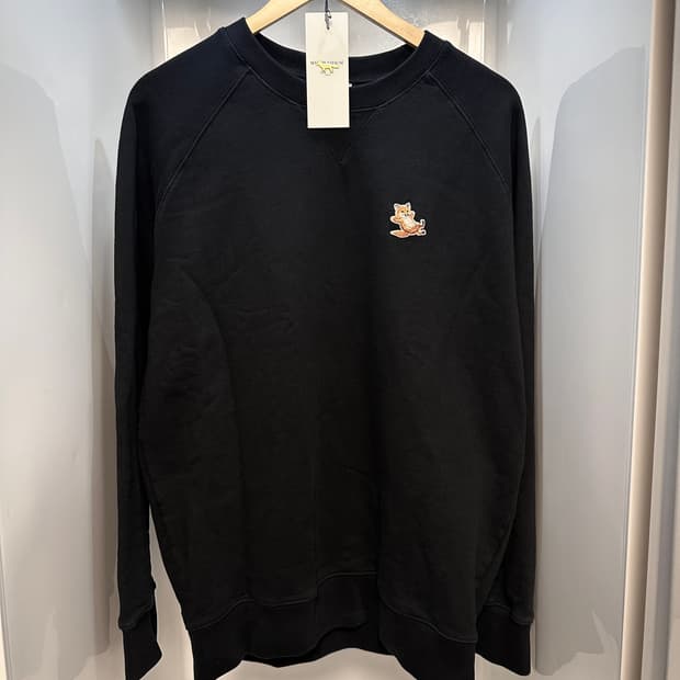 메종키츠네 칠렉스 폭스 맨투맨 xl(정품/택있음)