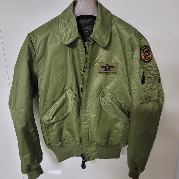 미국 USA 오리지날  팬타곤 항공점퍼 MA1 L표기 105정 상태극상
