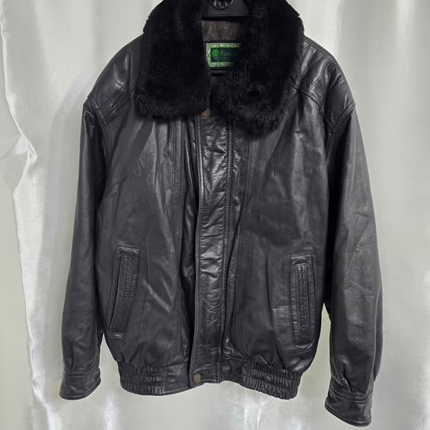 KnmHo 블랙 양가죽 자켓 (1681)