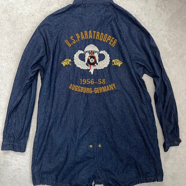 Vincent U.S. PARATROOPER Embroidery Deni