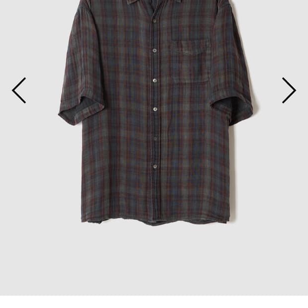 포커페이스 DOUBLE FACE HALF SHIRTS 48사이즈