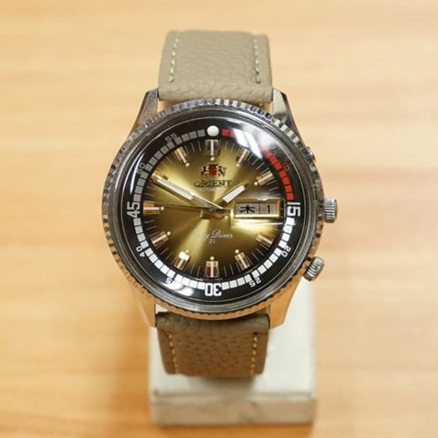 70s 오리엔트 킹다이버 오토매틱 시계