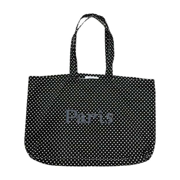 빈티지 도트 땡땡이 파리 에코백 숄더백 가방