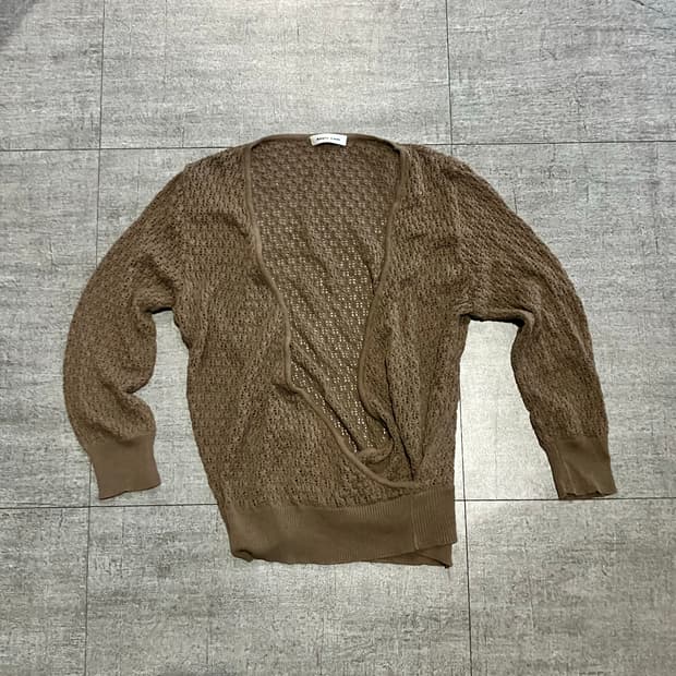 일본빈티지 Stylecom 하구미모리걸 달천깔페어리 썸머 랩가디건