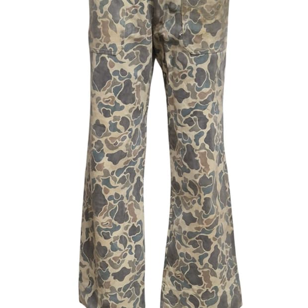 국군 구형 70s 사제 맞춤 덕헌터 예비군 전투복 바지 팬츠 하의 (XS