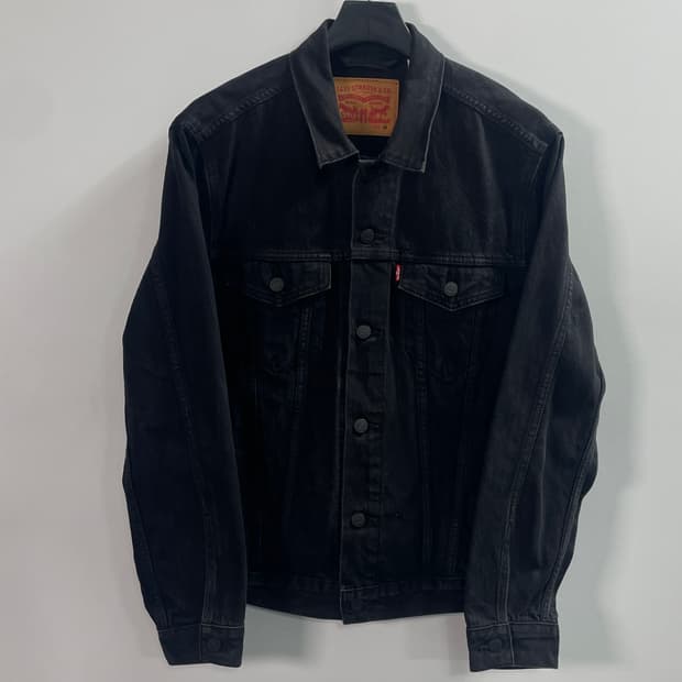 리바이스 3세대 흑청 데님자켓 (on.713)  