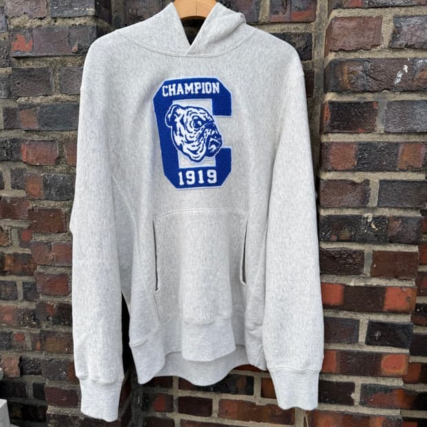 Champion × Todd Snyder 캐나다 생산 후디