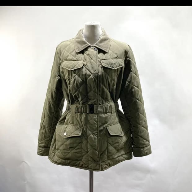 지오스프릿 여성벨티드자켓 카키 66 