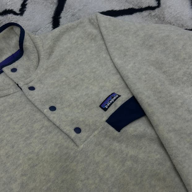 [M]파타고니아 신칠라 스냅 플리스/오트밀헤더
