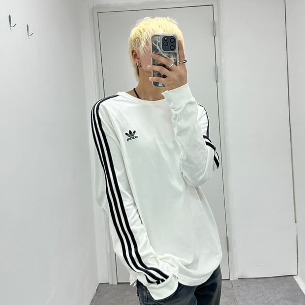 Adidas logo printing long sleeve