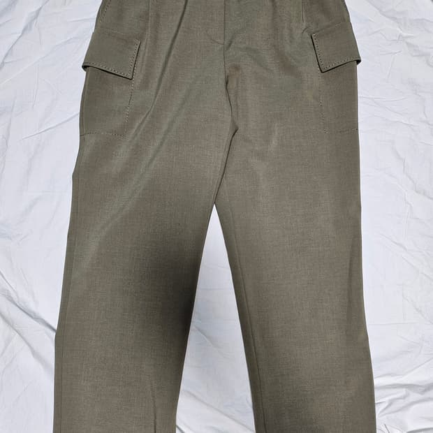 22ss 타임 사이드 포켓 카고 스트레이트 팬츠 26-27