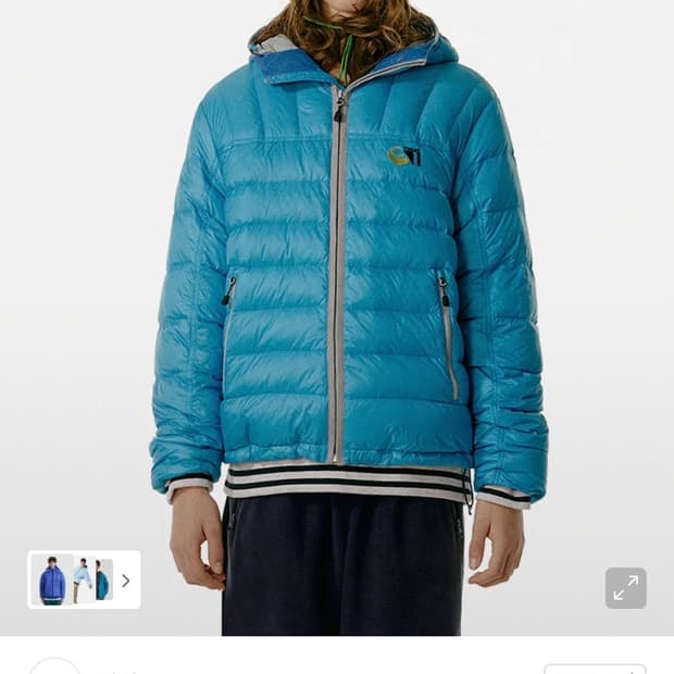 CT Lightweight Down Jacket Blue s