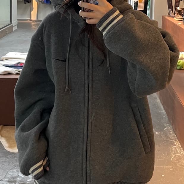 나이키 00’s 올드스쿨 양털 후리스 자켓 H91