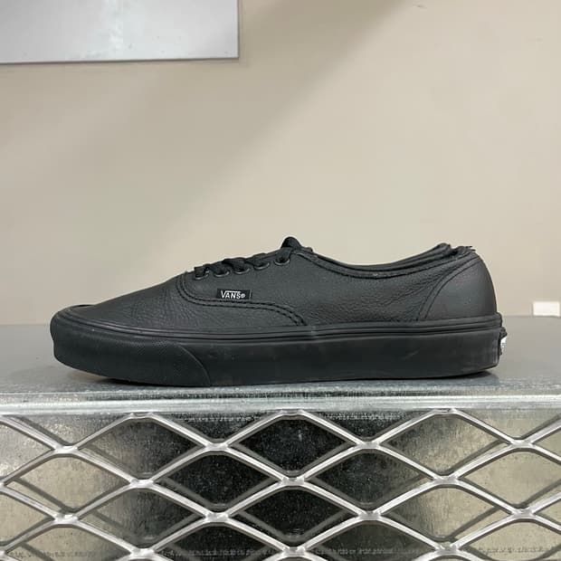 반스 어센틱 레더 블랙 265