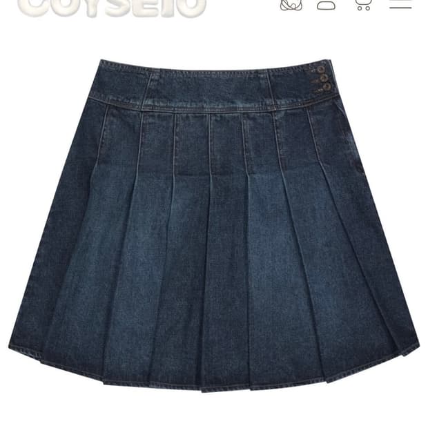 코이세이오 데님 스커트 2