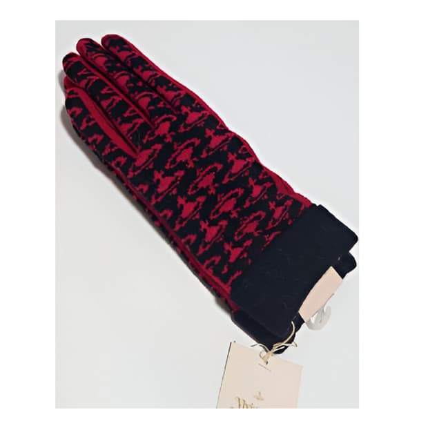 비비안웨스트우드 orb 패턴 장갑 (새상품)