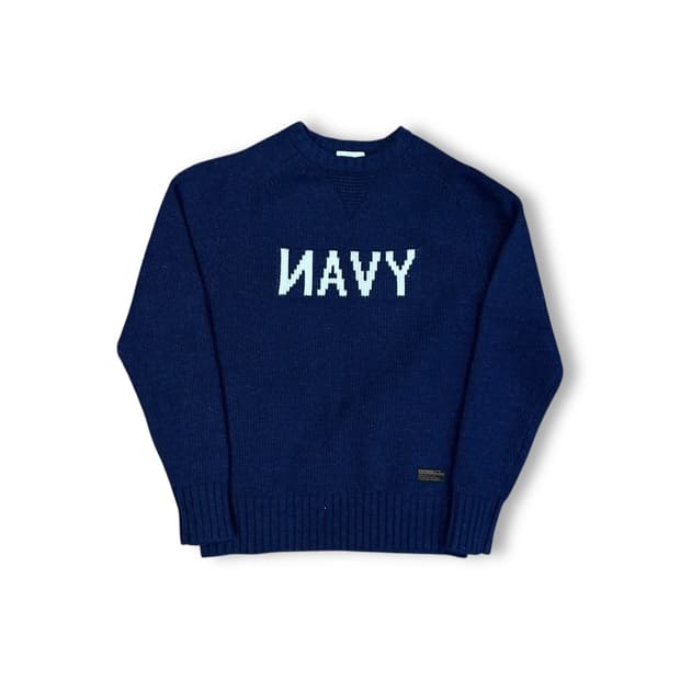 에스피오나지 NAVY 니트
