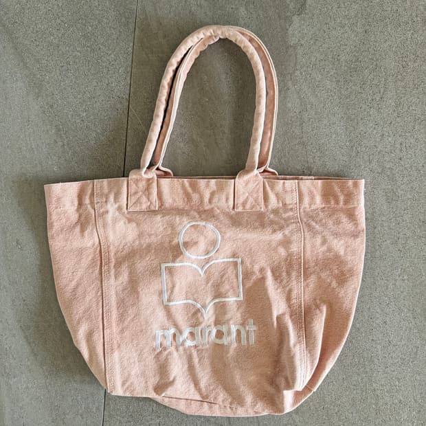 이자벨마랑 토트백 핑크 