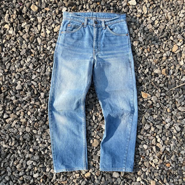 90s(USA) 빈티지 리바이스 505 오렌지탭 (실측확인)