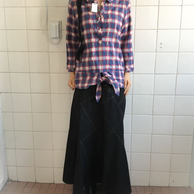 Tied point check pattern top