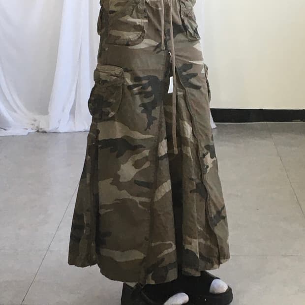 Goa camo pattern skirt