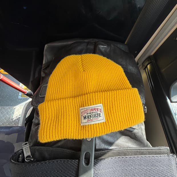 스투시 워크웨어 와플 비니