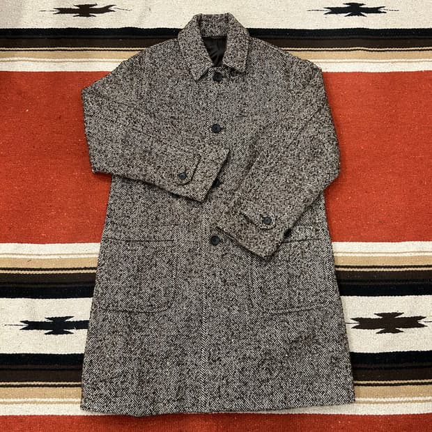 빔즈 헤링본 발마칸코트