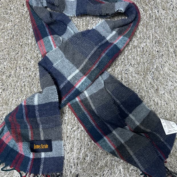 이태리제 JAMES STRIDE 울 목도리