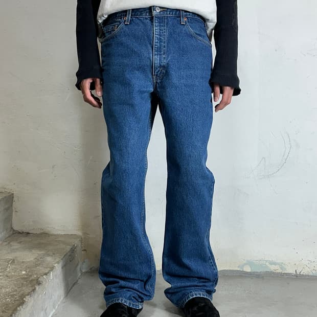 90’s 빈티지 리바이스 517 부츠컷 리바이스 청바지