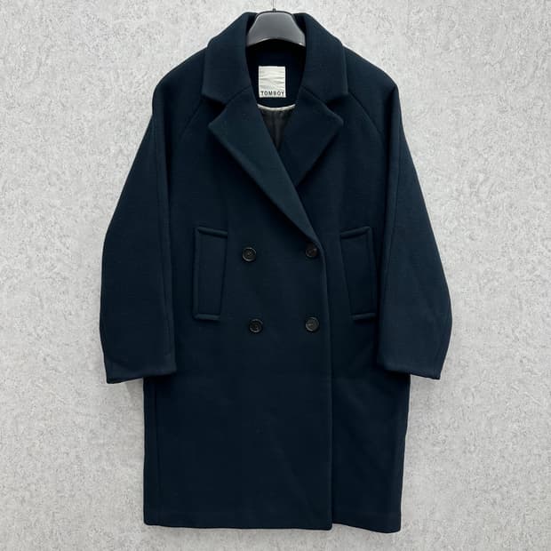 Free 톰보이 여자 울 더블코트