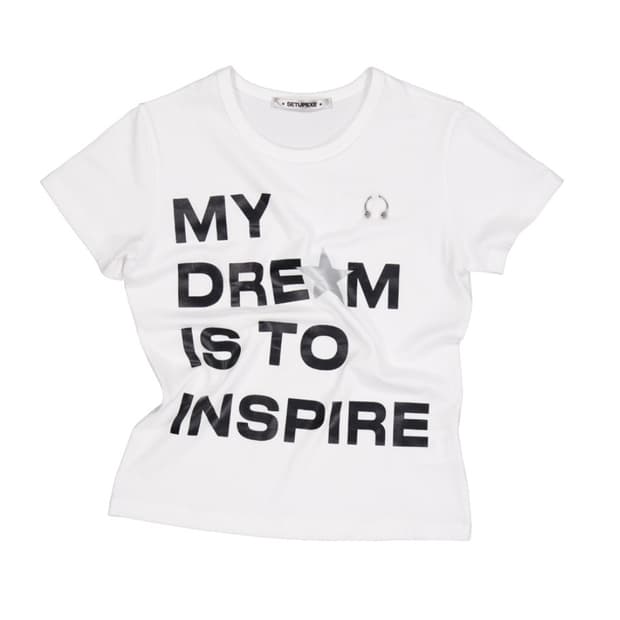 DREAM PIERCING TOP WHITE