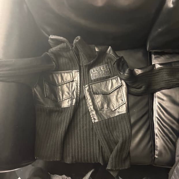 레씨토 니트 집업