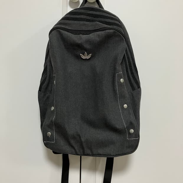 [아디다스] 블랙데님 백팩 