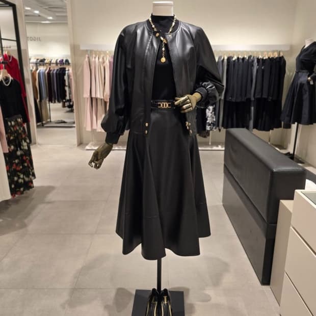 지고트셋업 가죽세트 지고트