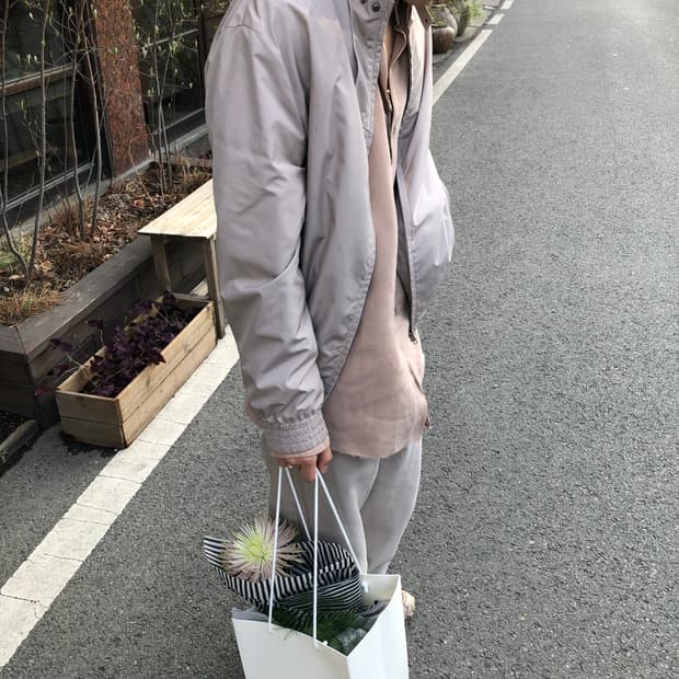 우영미 밀리터리 자켓 