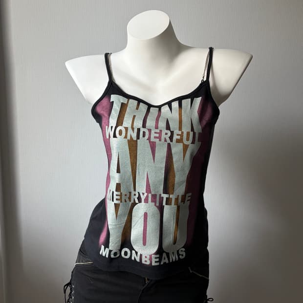     Panorama Soda Glitter Print Tank