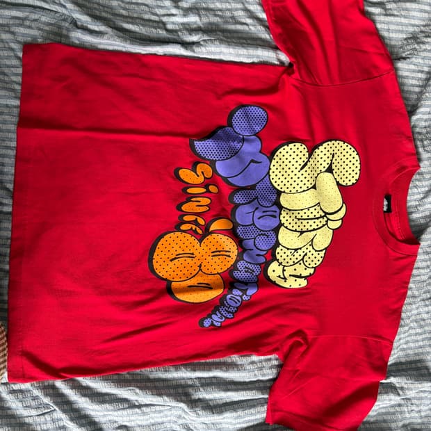stussy 80s 아카이브 반팔T