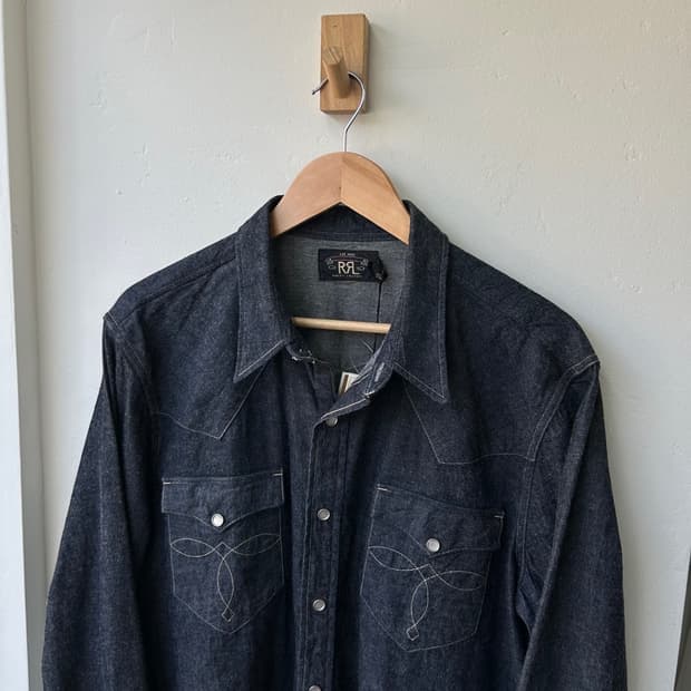 14915 - RRL 웨스턴 데님 셔츠