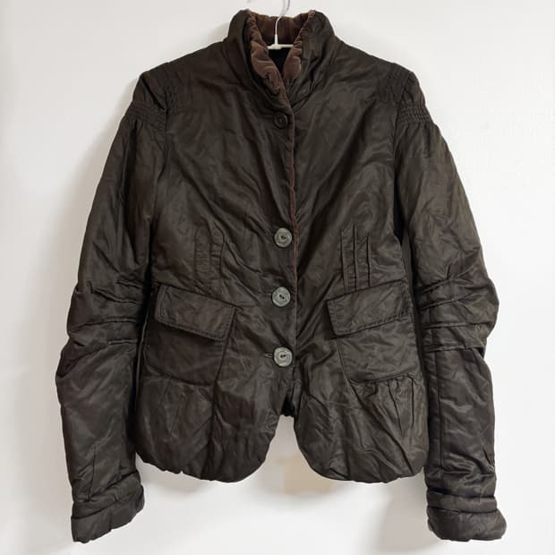 마리떼 프랑소와 저버드 패디드 자켓