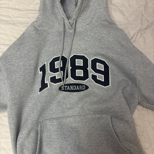 1989 스탠다드 그레이 후드티