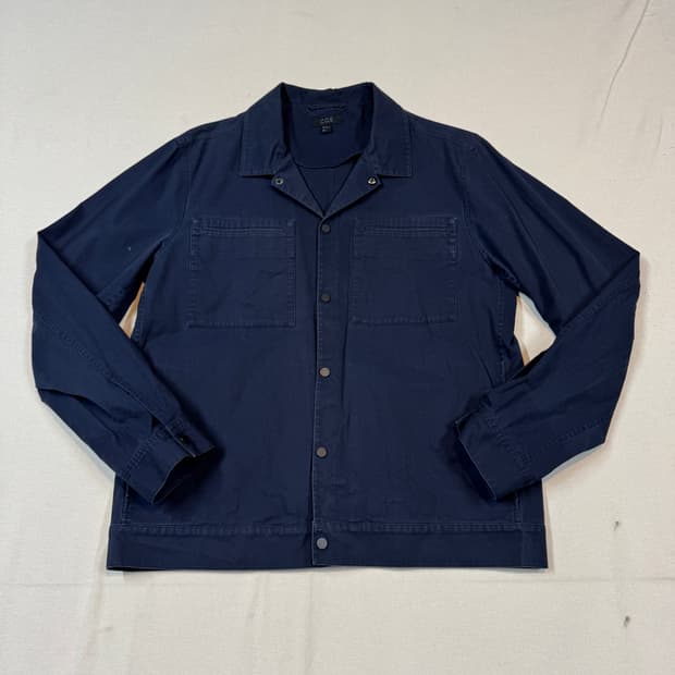 M) COS 코스 네이비 셔츠 자켓