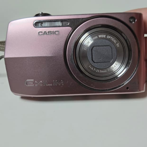 카시오 엑슬림 EX-Z2300 핑크 디지털 카메라